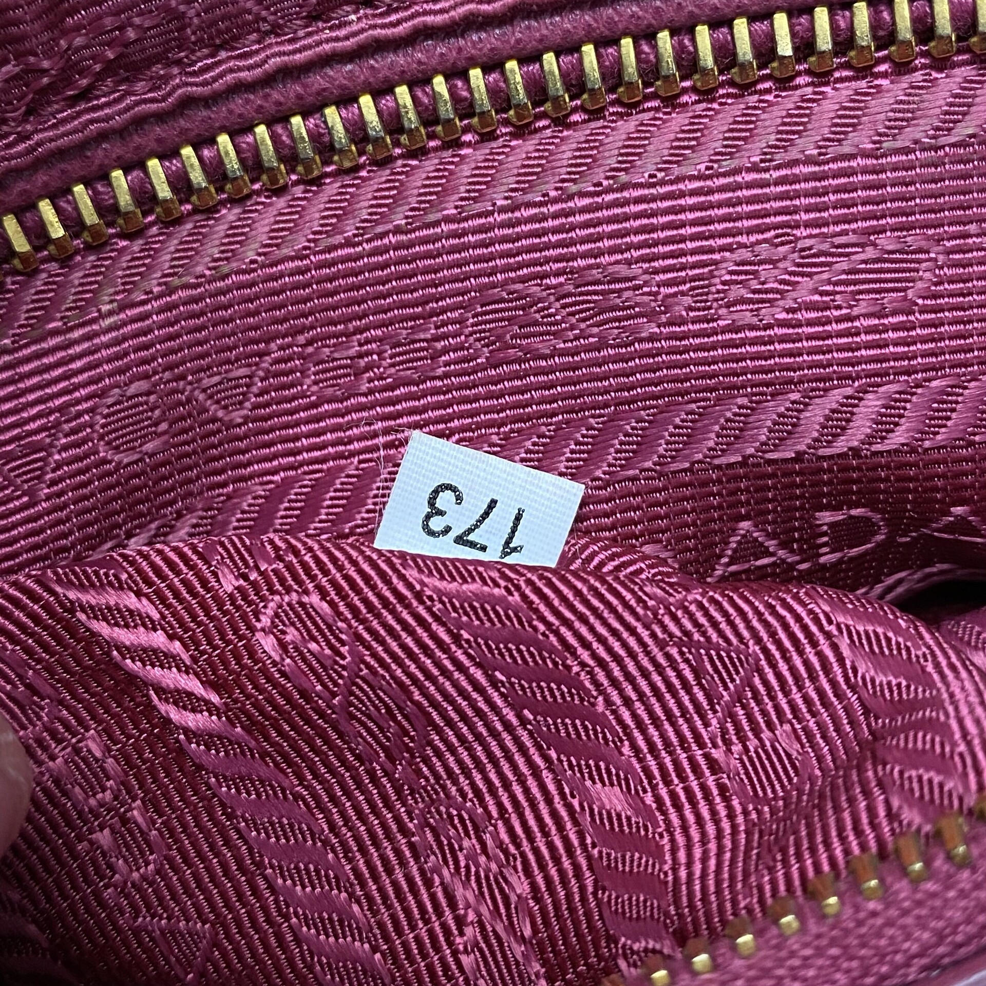 Bolsa Prada Impunto Tessuto