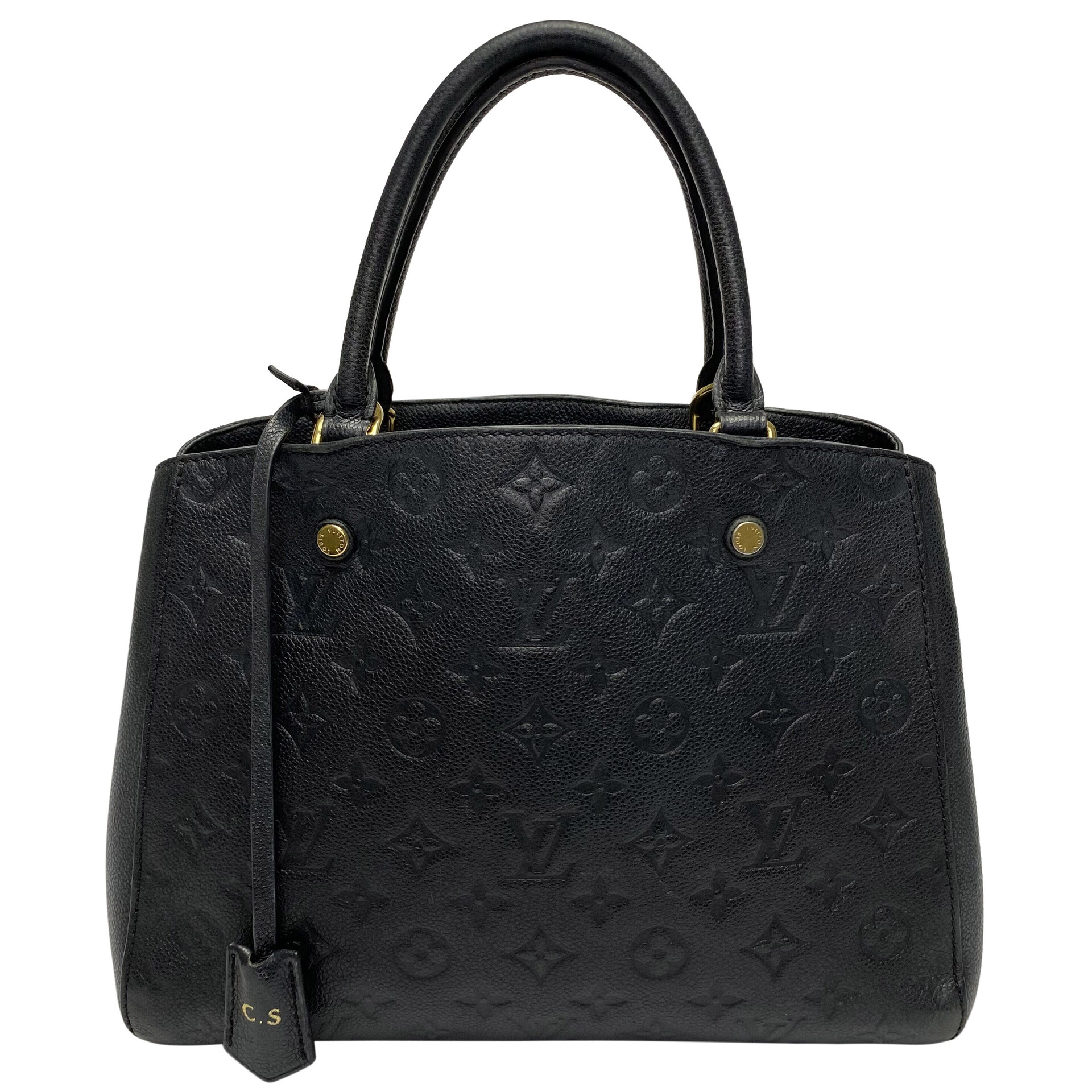 Bolsa Louis Vuitton Montaigne Preta