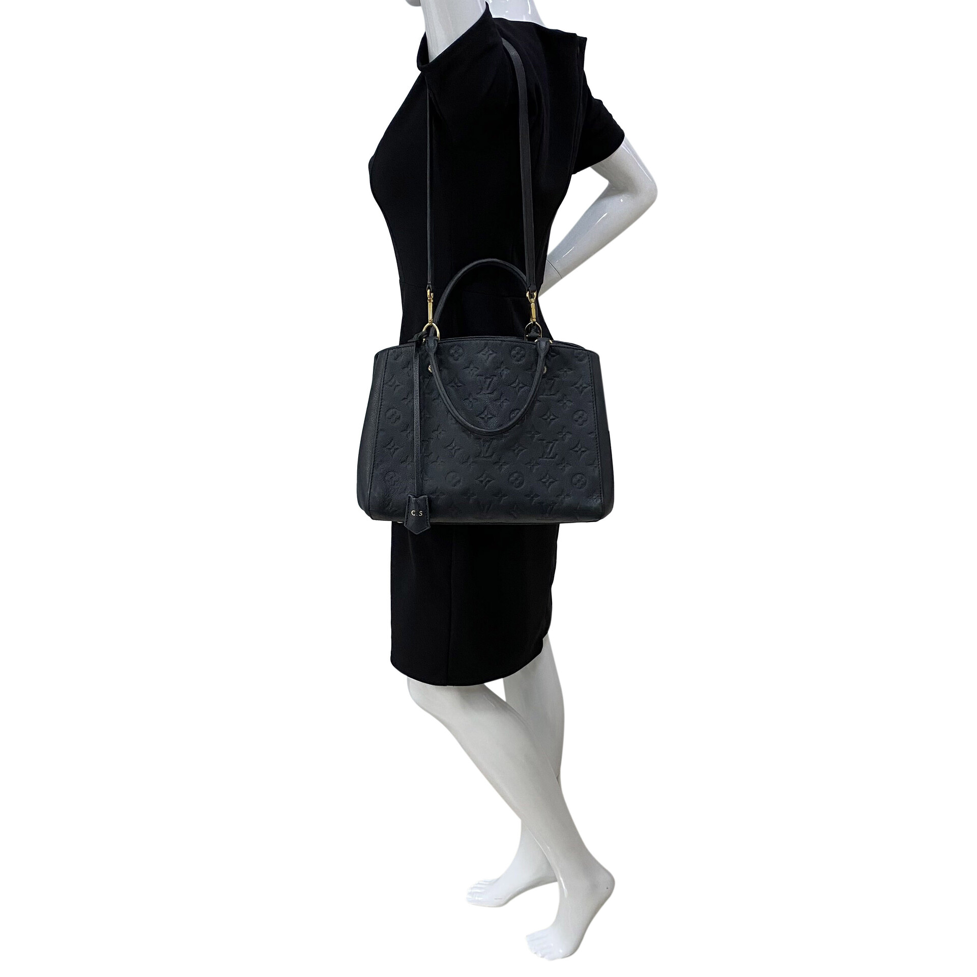 Bolsa Louis Vuitton Montaigne Preta