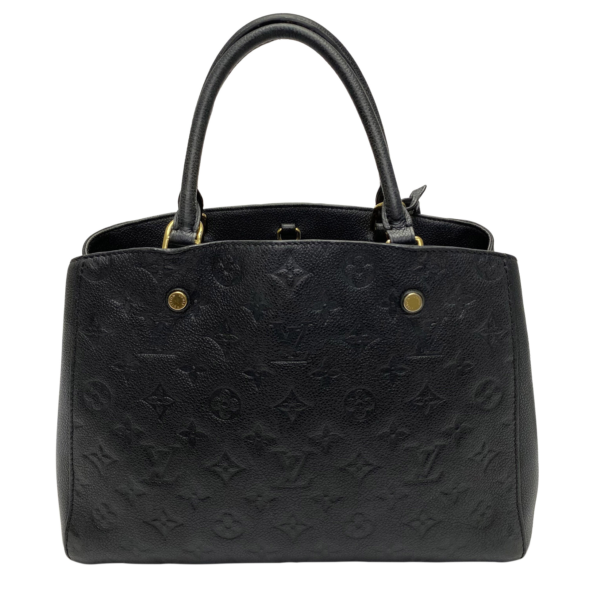 Bolsa Louis Vuitton Montaigne Preta