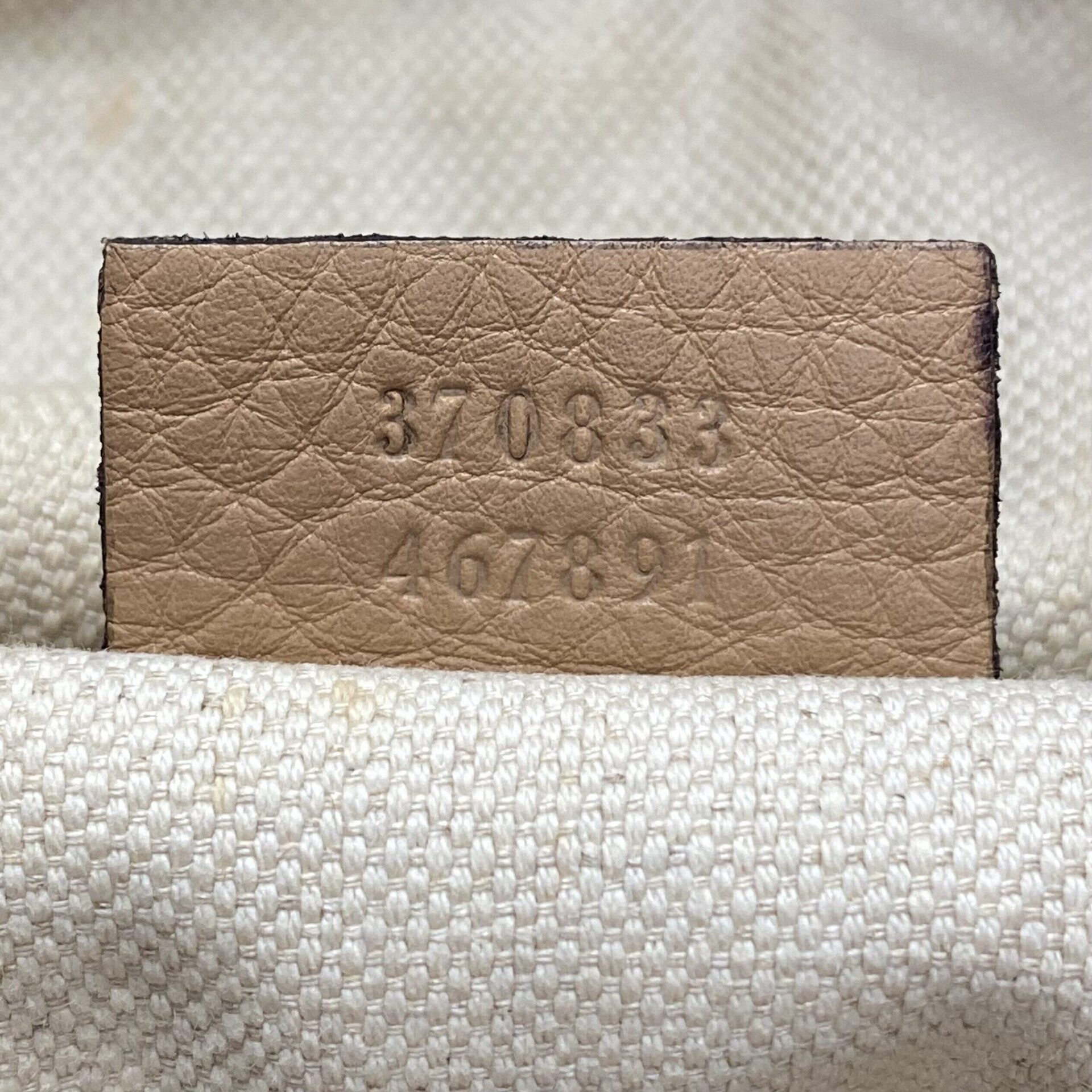 Mochila Gucci Bamboo Bege