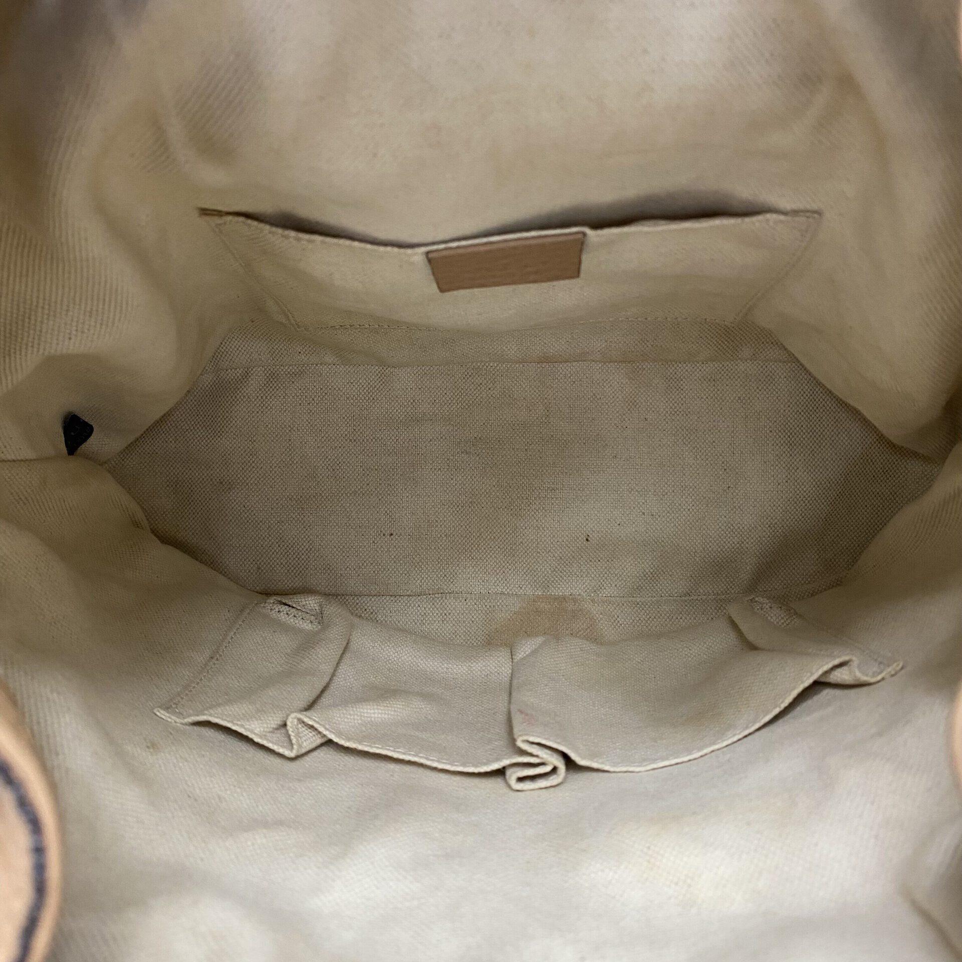 Mochila Gucci Bamboo Bege