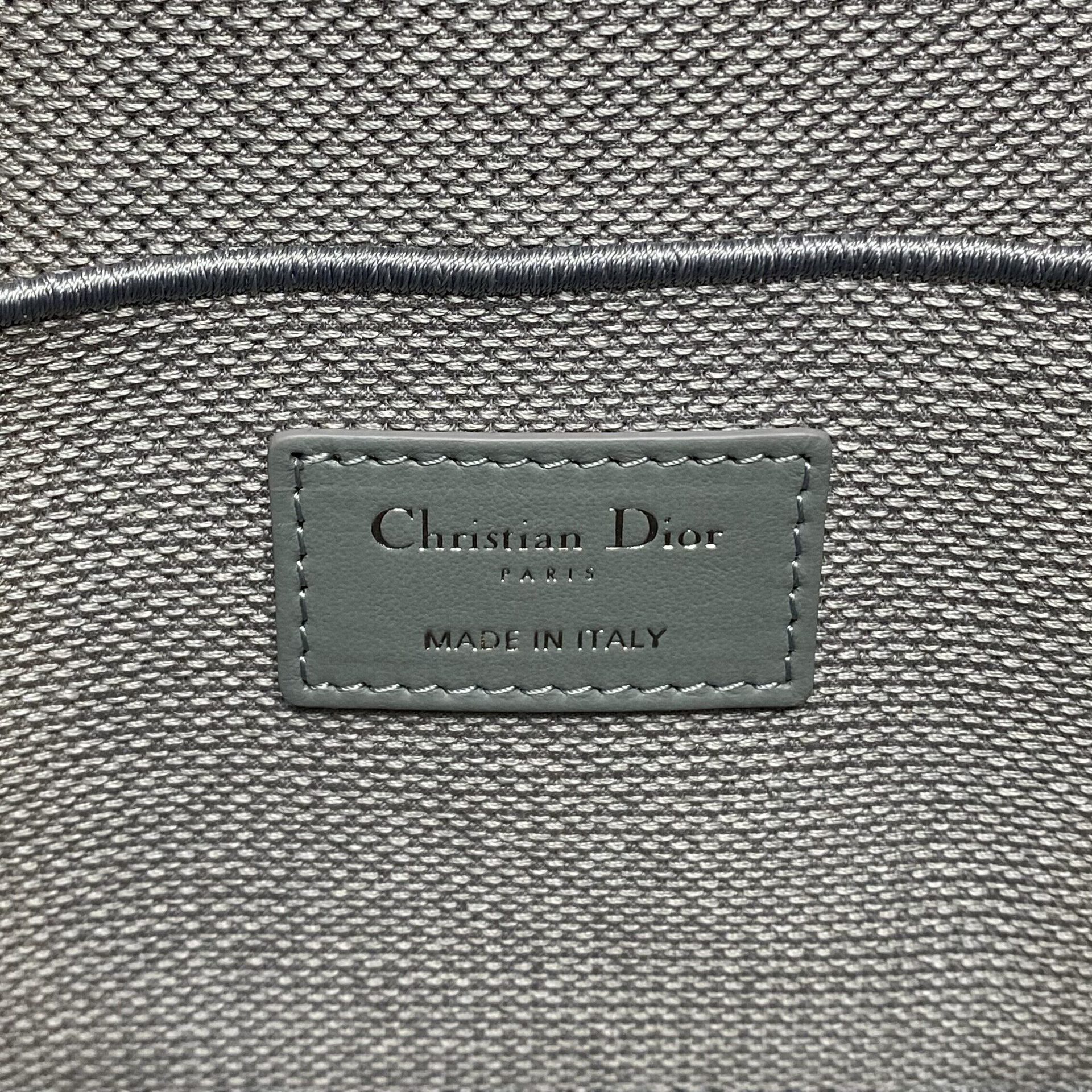Bolsa de Mão Christian Dior Travel Vanity Cinza