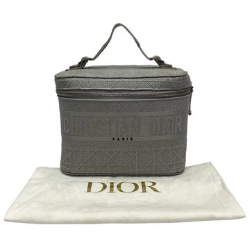 Bolsa de Mão Christian Dior Travel Vanity Cinza