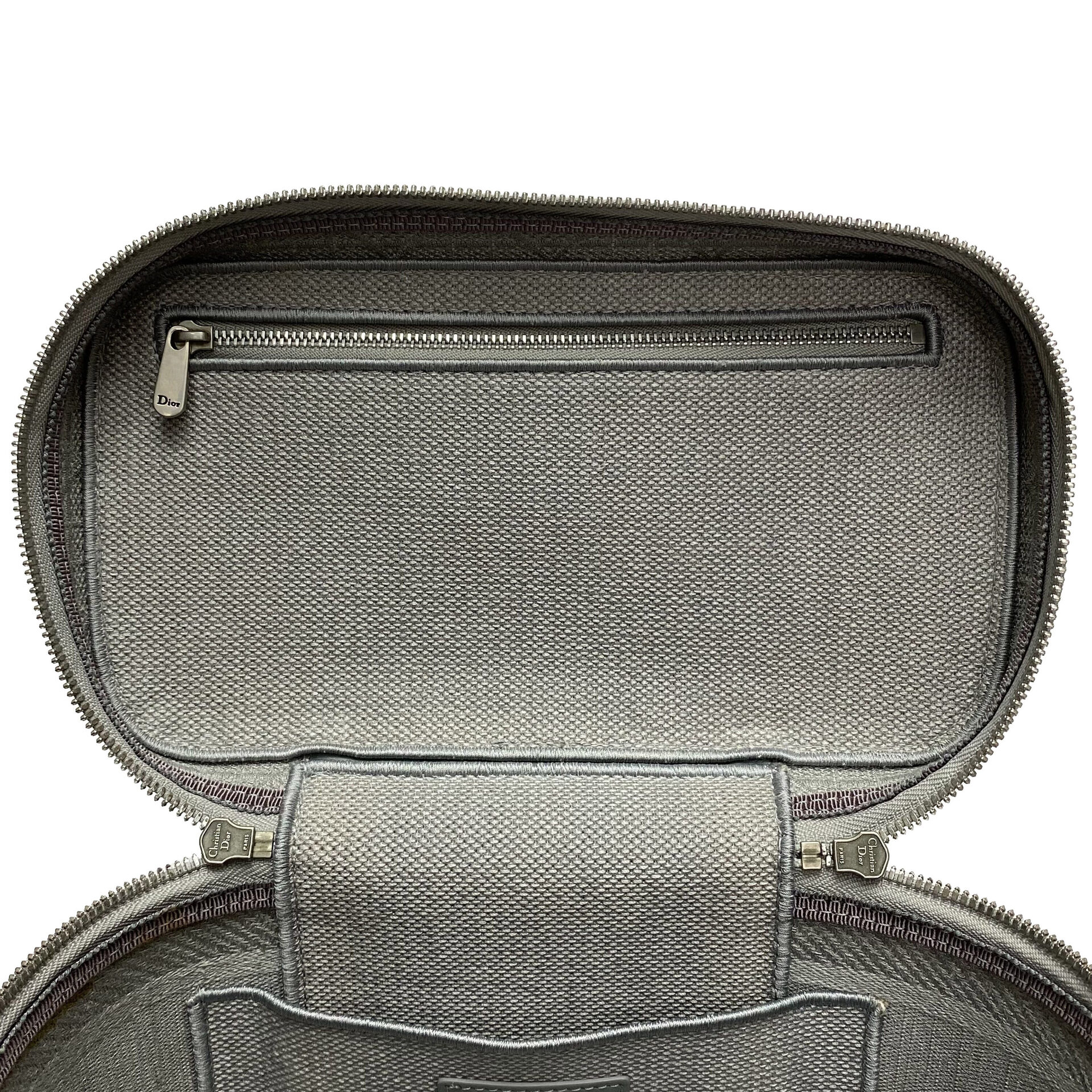 Bolsa de Mão Christian Dior Travel Vanity Cinza