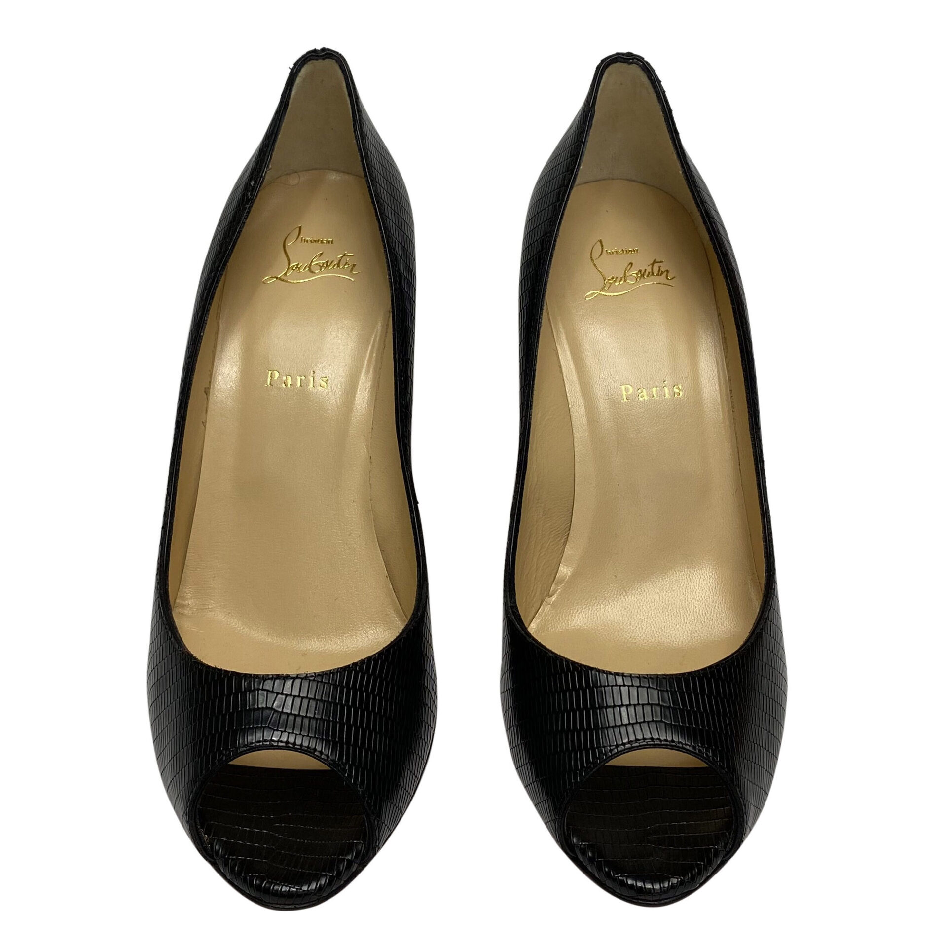 Peep Toe Christian Louboutin Roxane 85