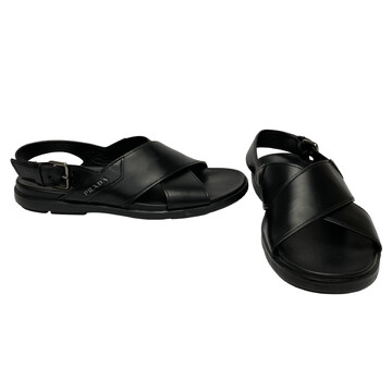 Sandália Prada Masculina Preta