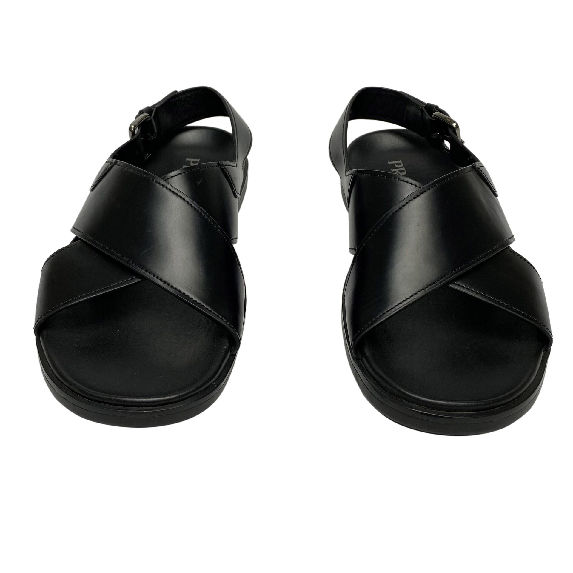 Sandália Prada Masculina Preta