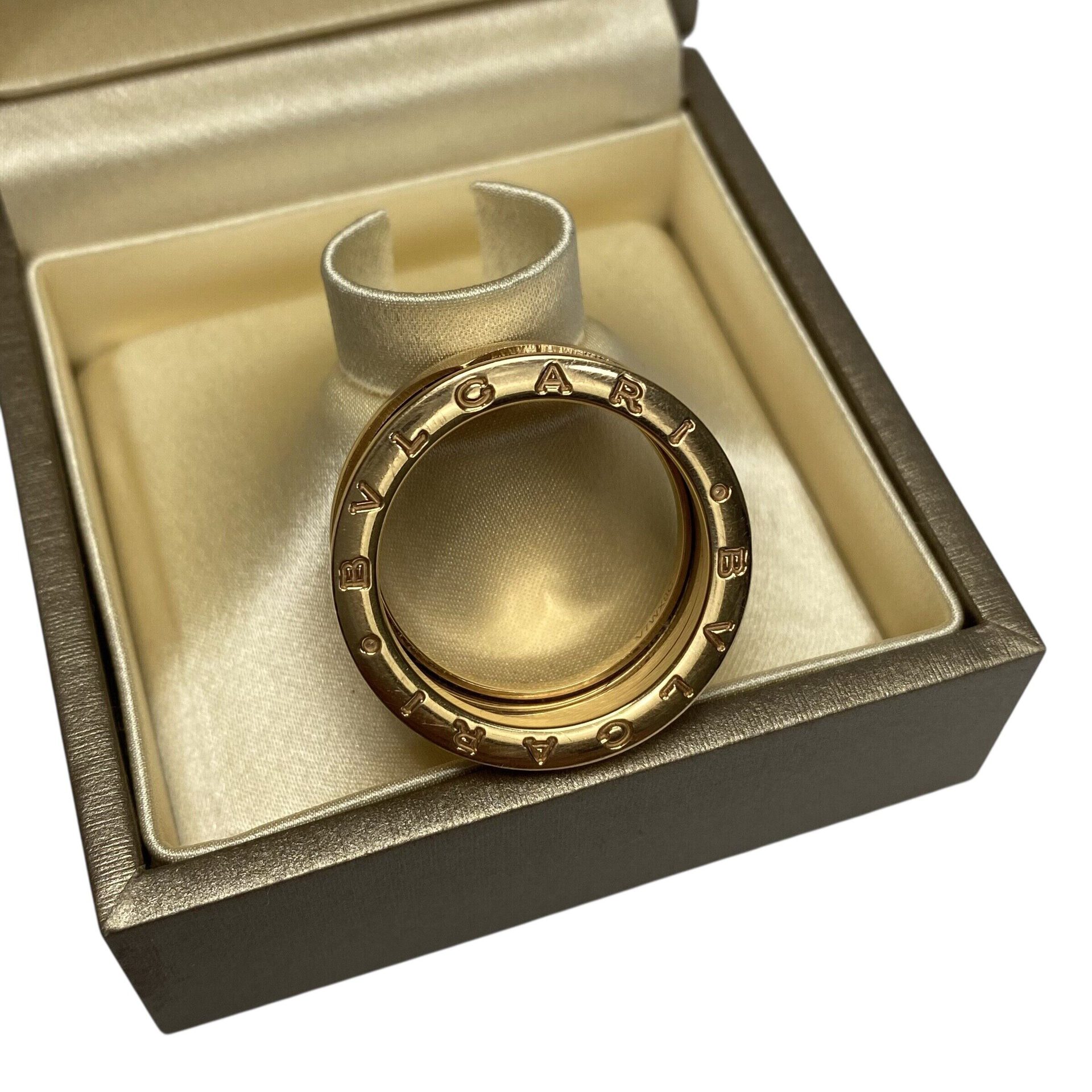 Anel Bvlgari B.Zero 1 Ouro Rose