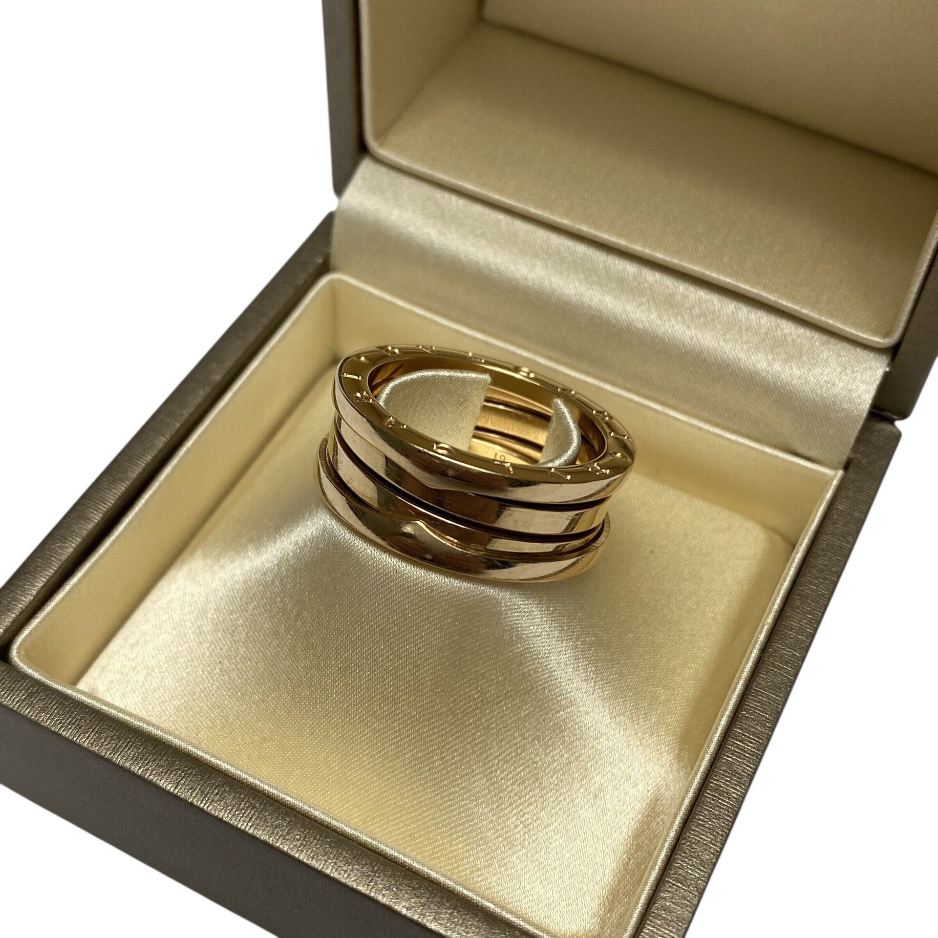 Anel Bvlgari B.Zero 1 Ouro Rose