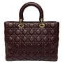 Bolsa Christian Dior Lady Dior Vinho