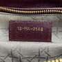 Bolsa Christian Dior Lady Dior Vinho