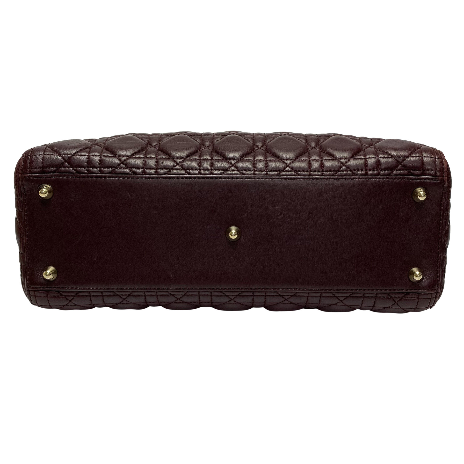 Bolsa Christian Dior Lady Dior Vinho