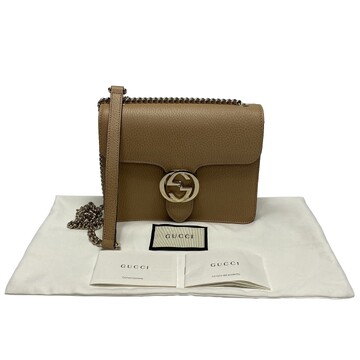 Bolsa Gucci Interlocking G Bege