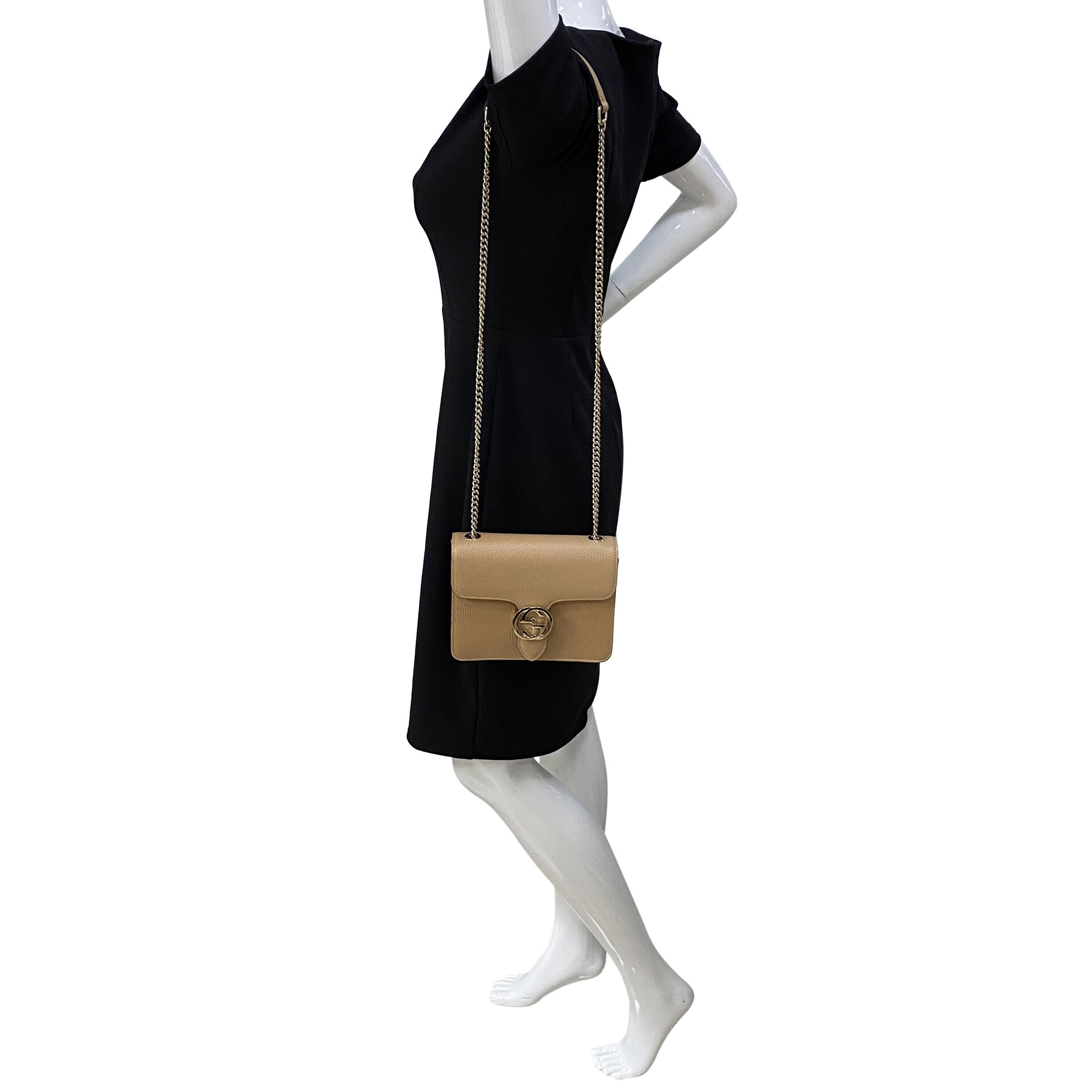 Bolsa Gucci Interlocking G Bege