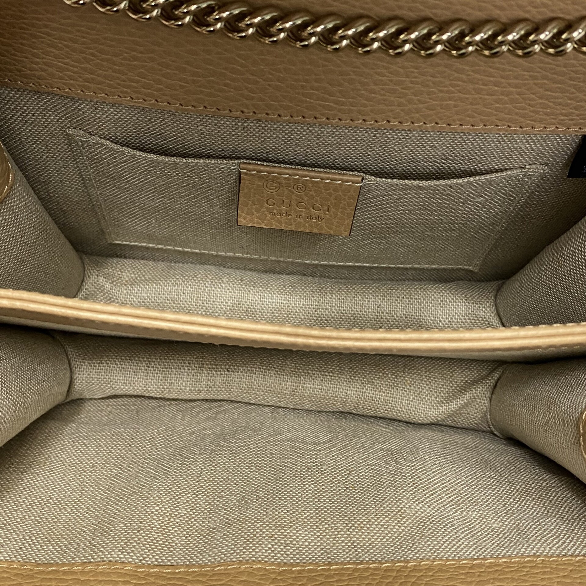 Bolsa Gucci Interlocking G Bege