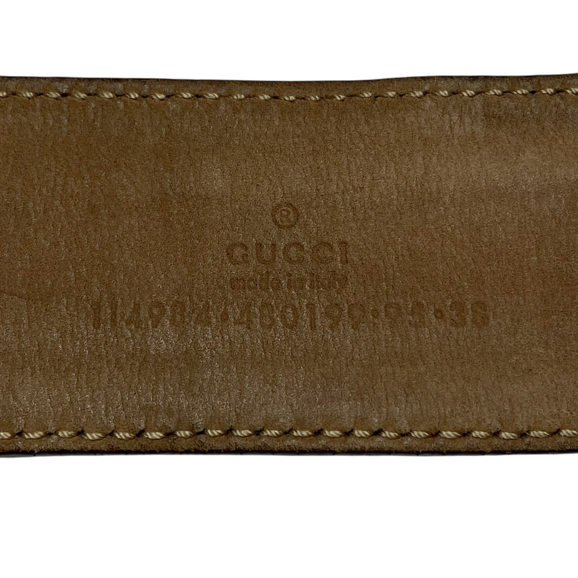 Cinto Gucci GG Azul e Vermelho