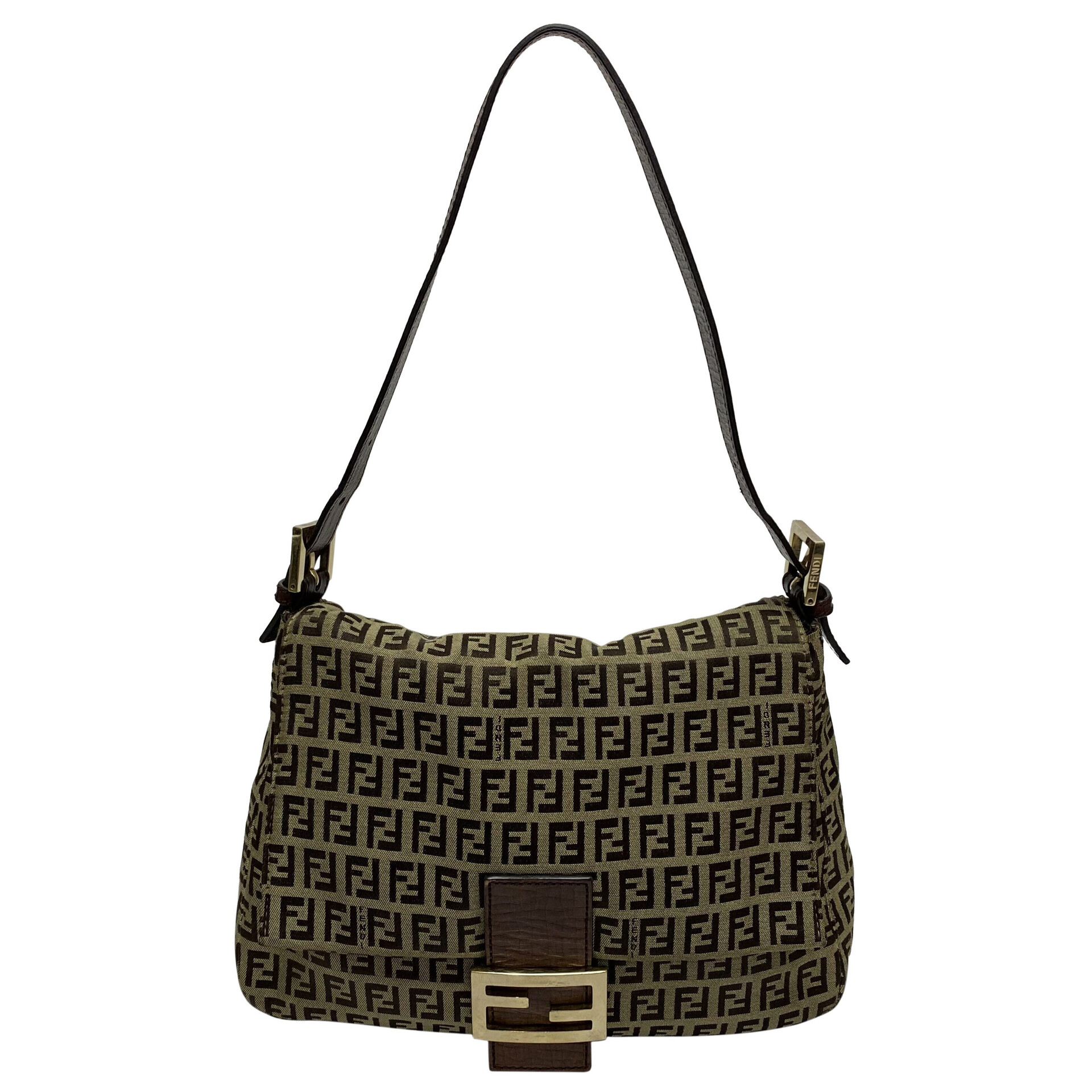 Bolsa Fendi Zucca Mamma Baguette