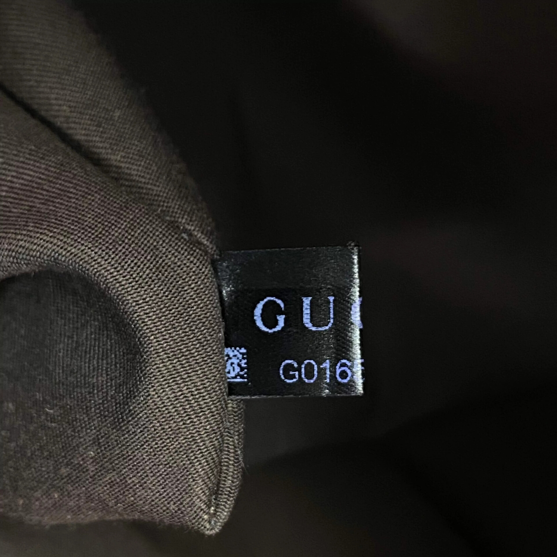 Mala de Mão Gucci Couro Azul