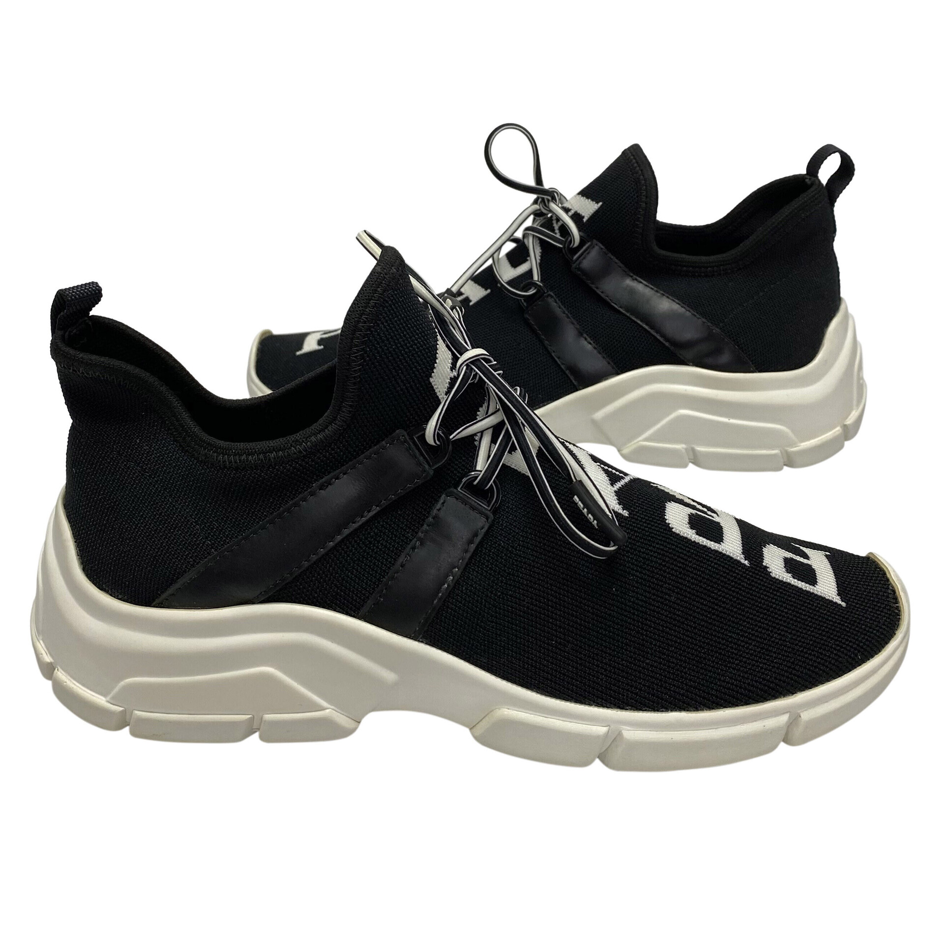 Tênis Prada XY Strech Fabric Logo Preto