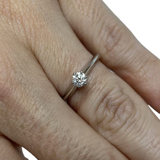 【希少】Tiffany & Co. ×SOPH20ANNIVERSARY anel-tiffany-co-solitario-