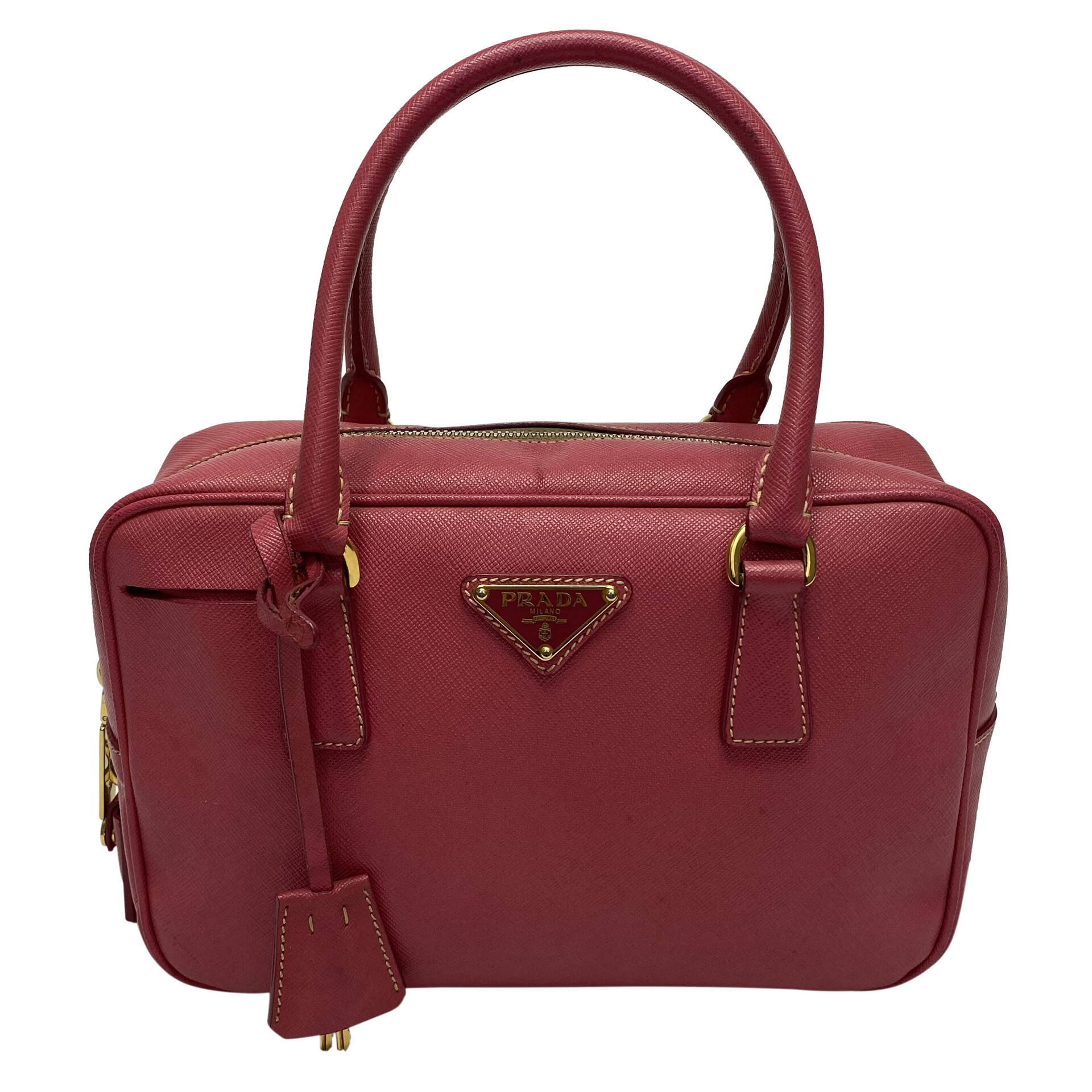 Bolsa Prada Mini Saffiano Rosa