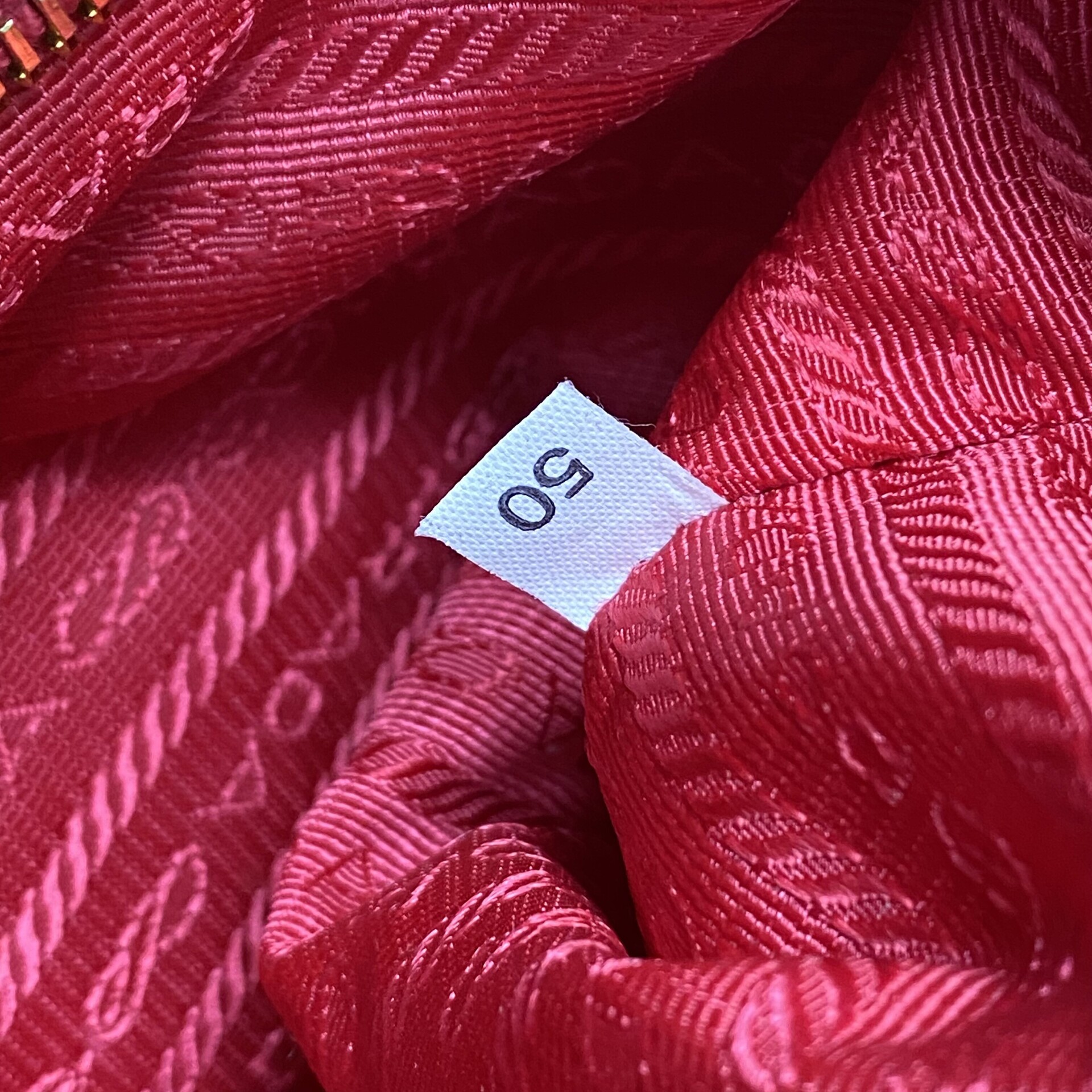 Bolsa Prada Mini Saffiano Rosa