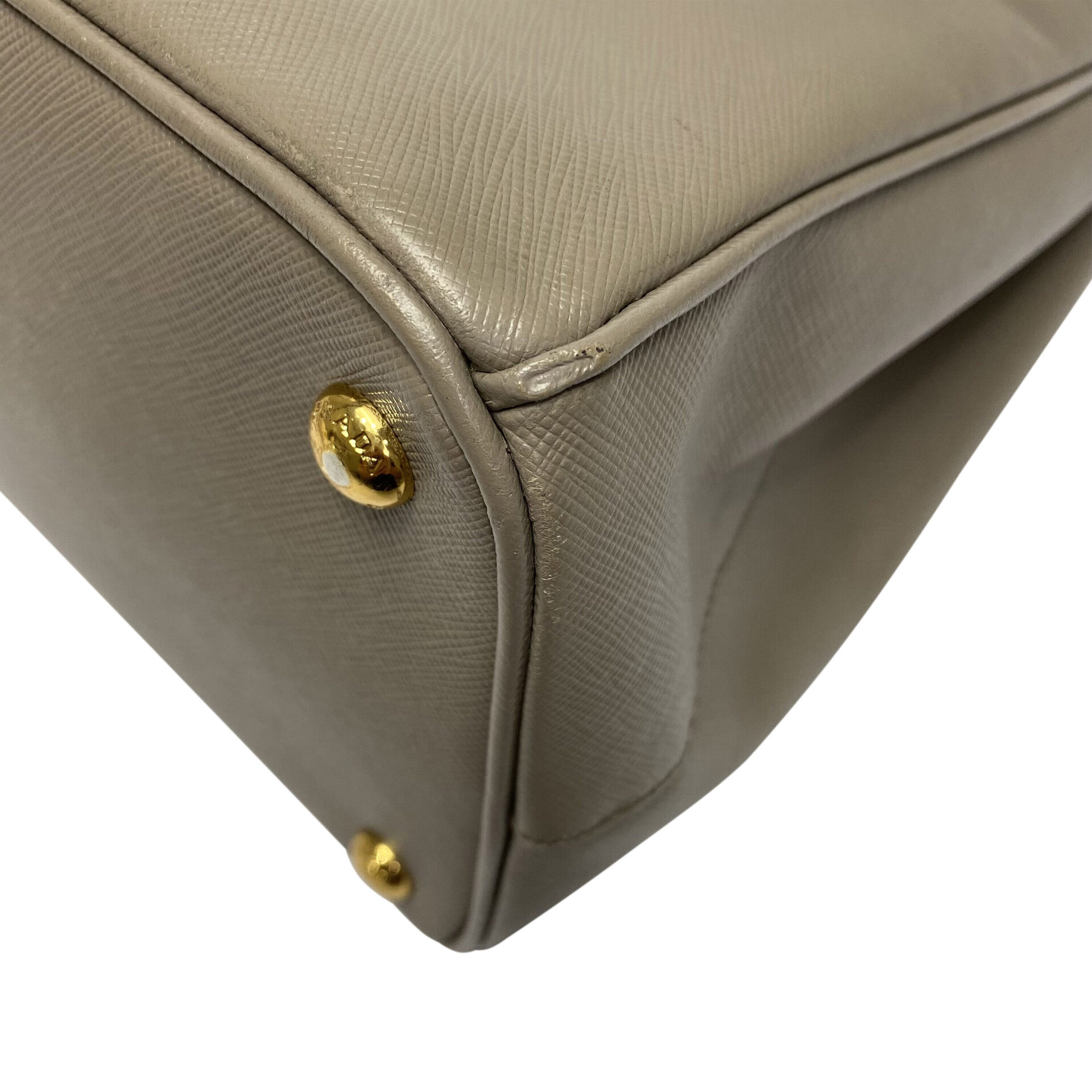 Bolsa Prada Galleria Saffiano Cinza