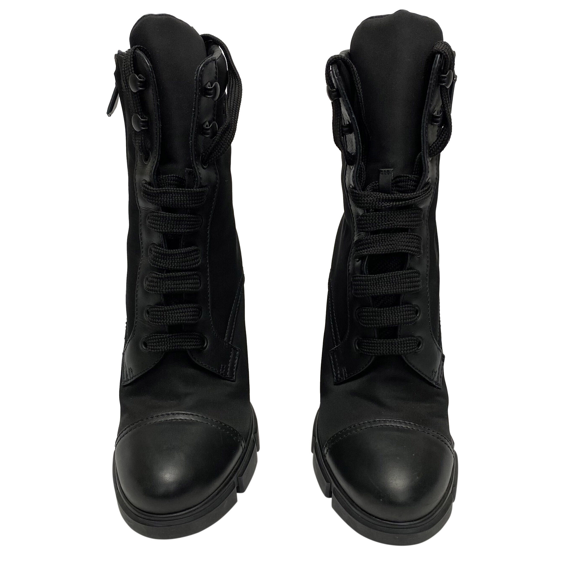 Bota Prada Coturno Re-Nylon