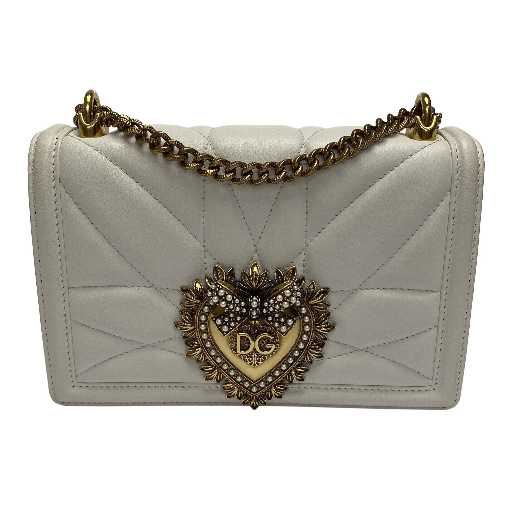 Bolsa Dolce & Gabbana Devotion Branca