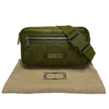 Pochete Gucci Monograma Verde