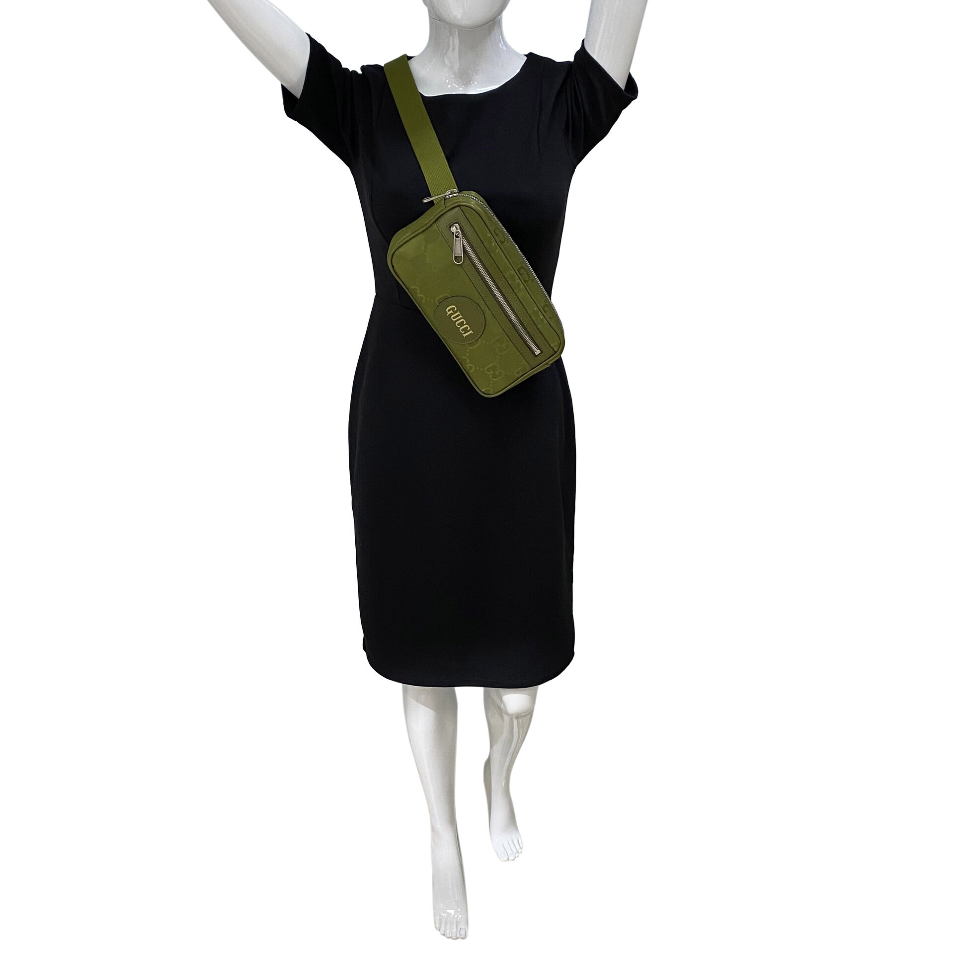 Pochete Gucci Monograma Verde