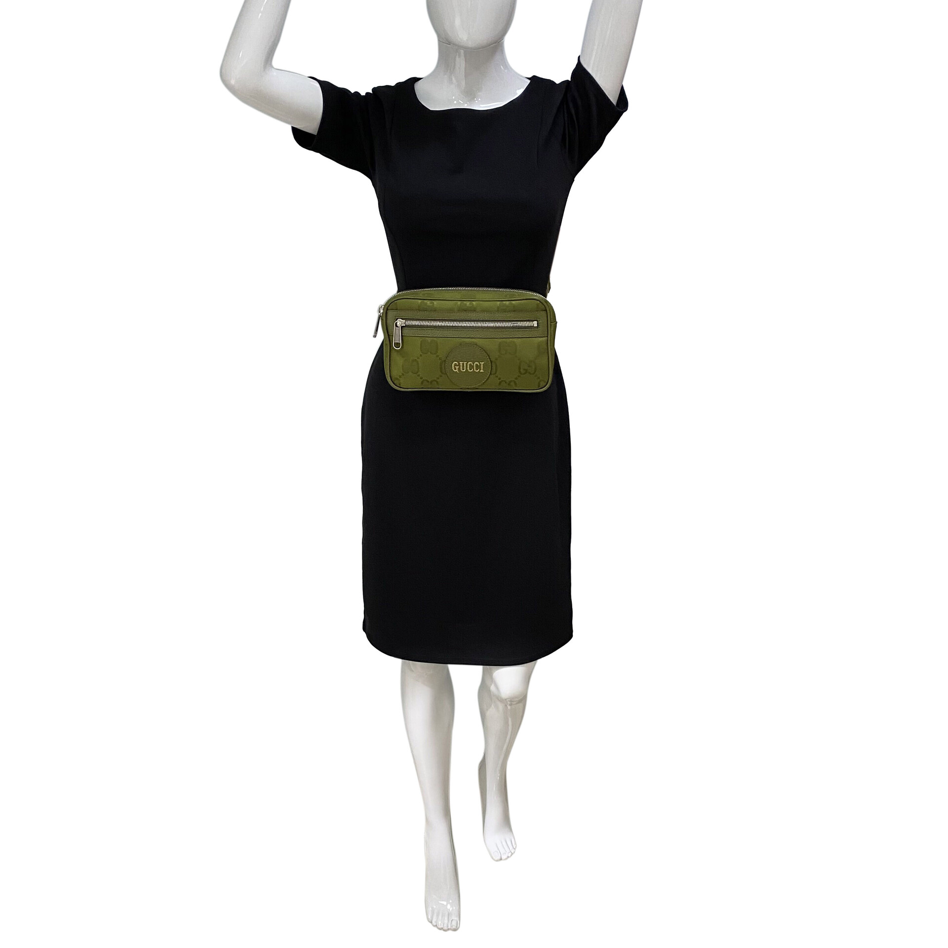 Pochete Gucci Monograma Verde