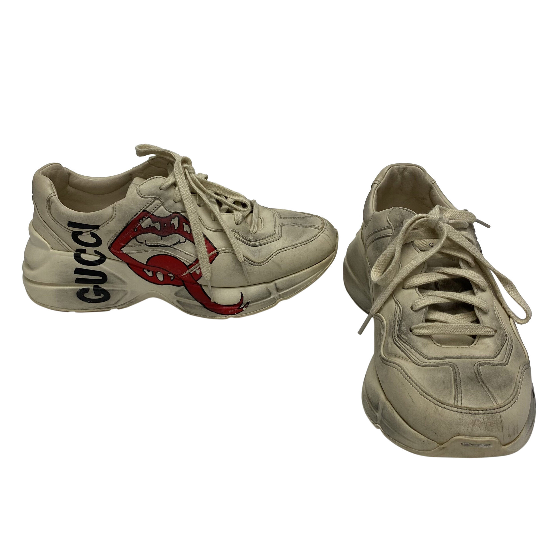 Tênis Gucci Rhyton Boca