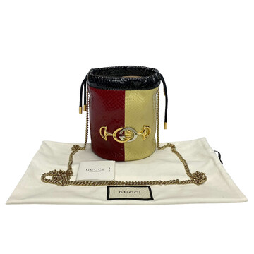 Bolsa Gucci Bucket Píton