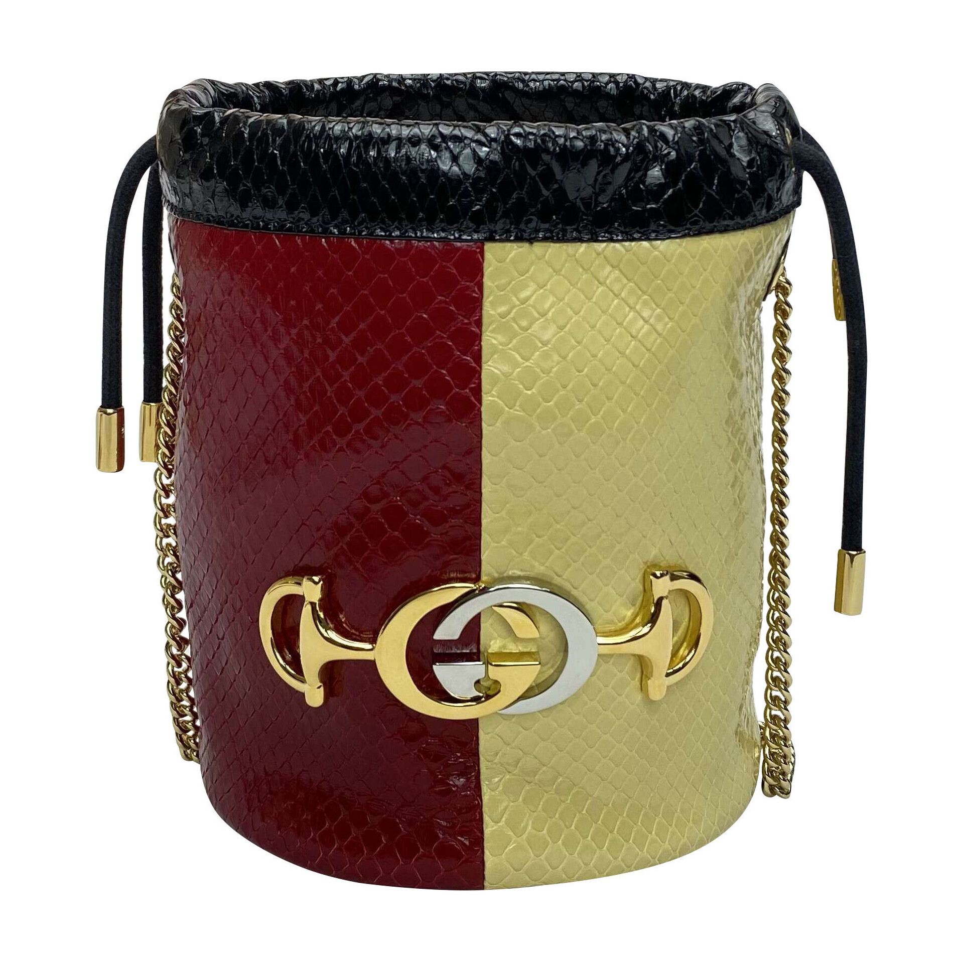 Bolsa Gucci Bucket Píton