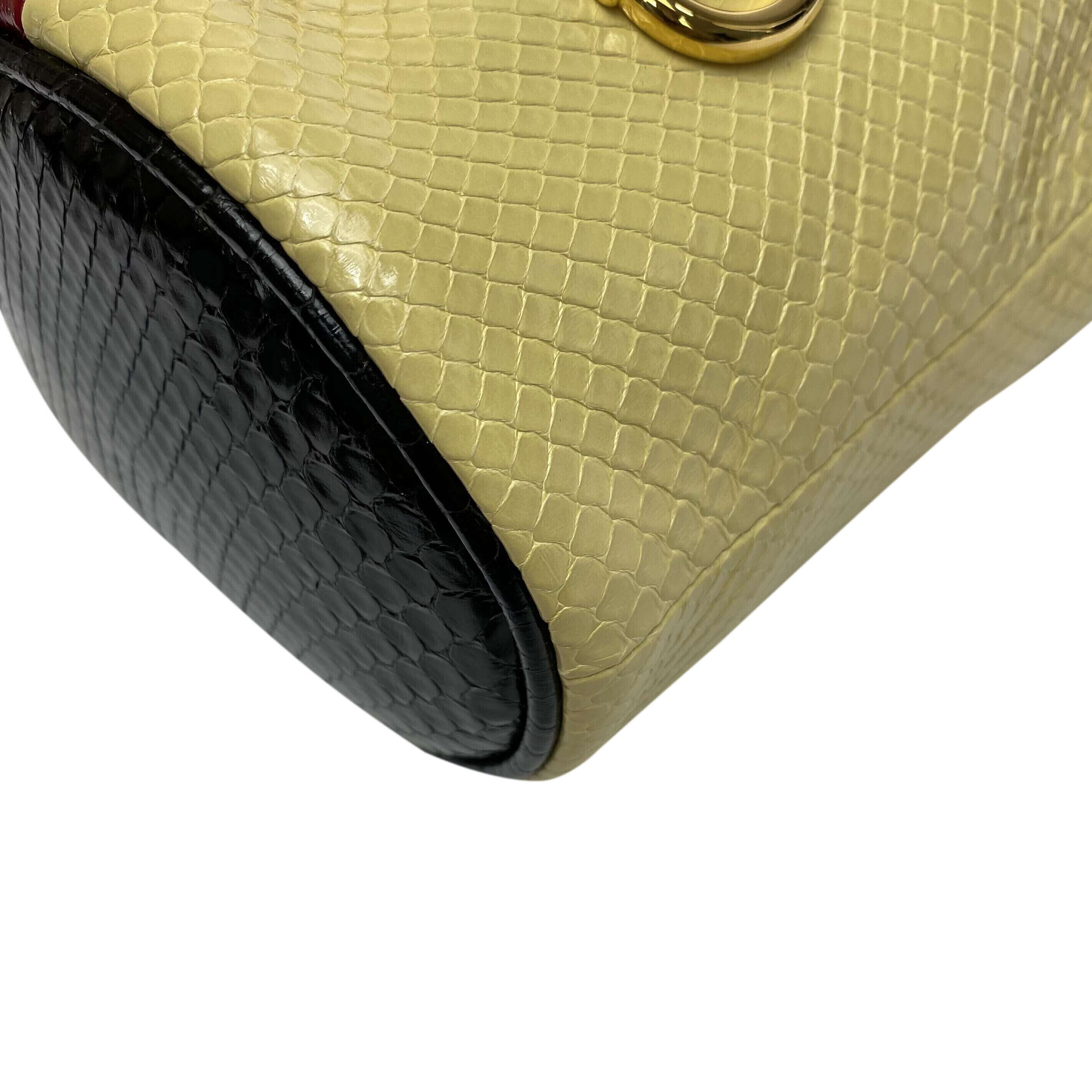 Bolsa Gucci Bucket Píton