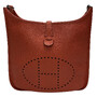 Bolsa Hermès Évelyne 29 Laranja