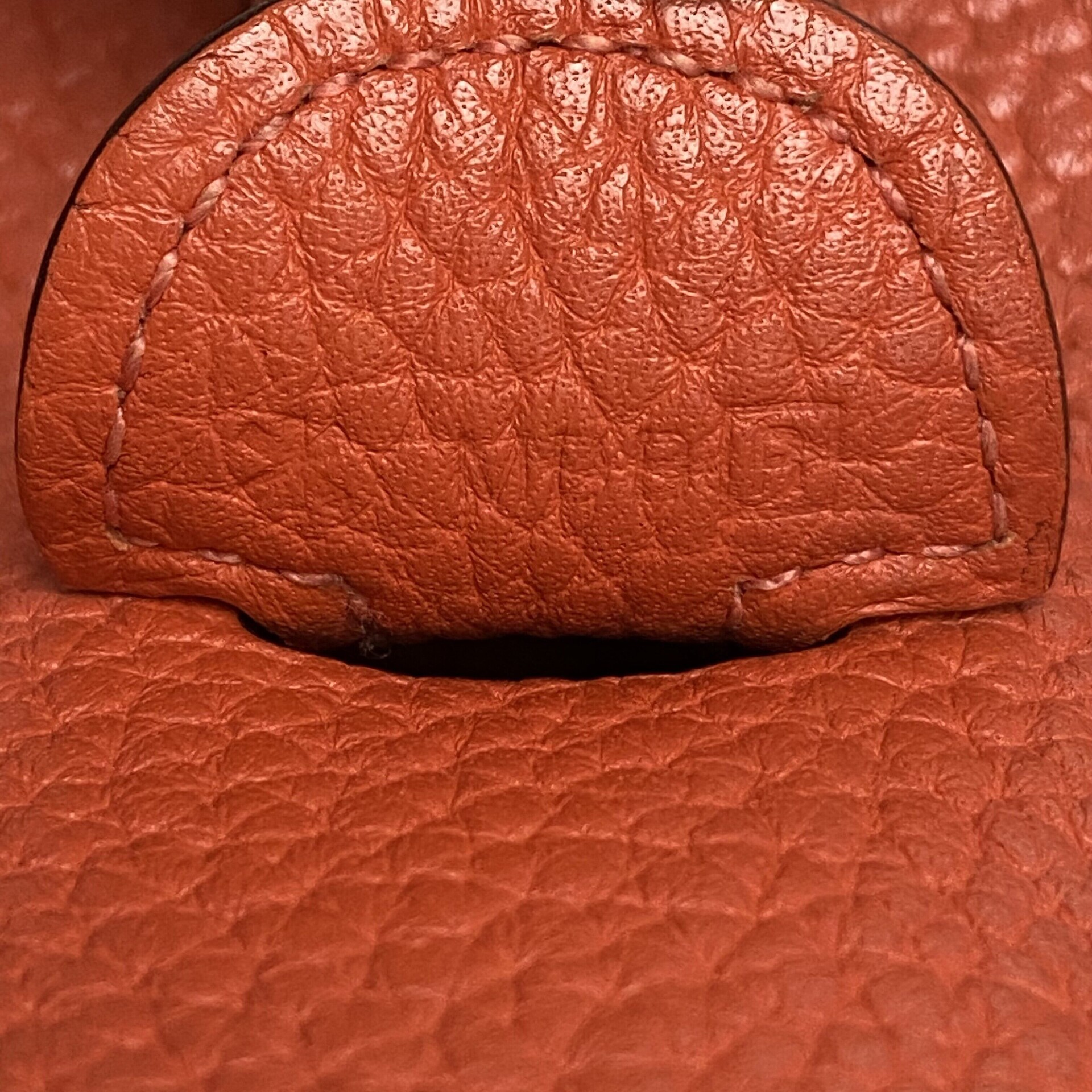Bolsa Hermès Évelyne 29 Laranja