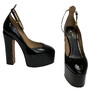 Scarpin Valentino Garavani Tan-Go Verniz Preto