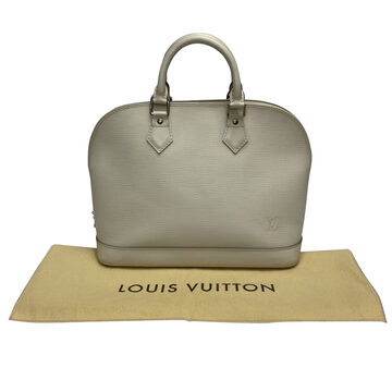 Bolsa Louis Vuitton Alma Couro Epi Off White