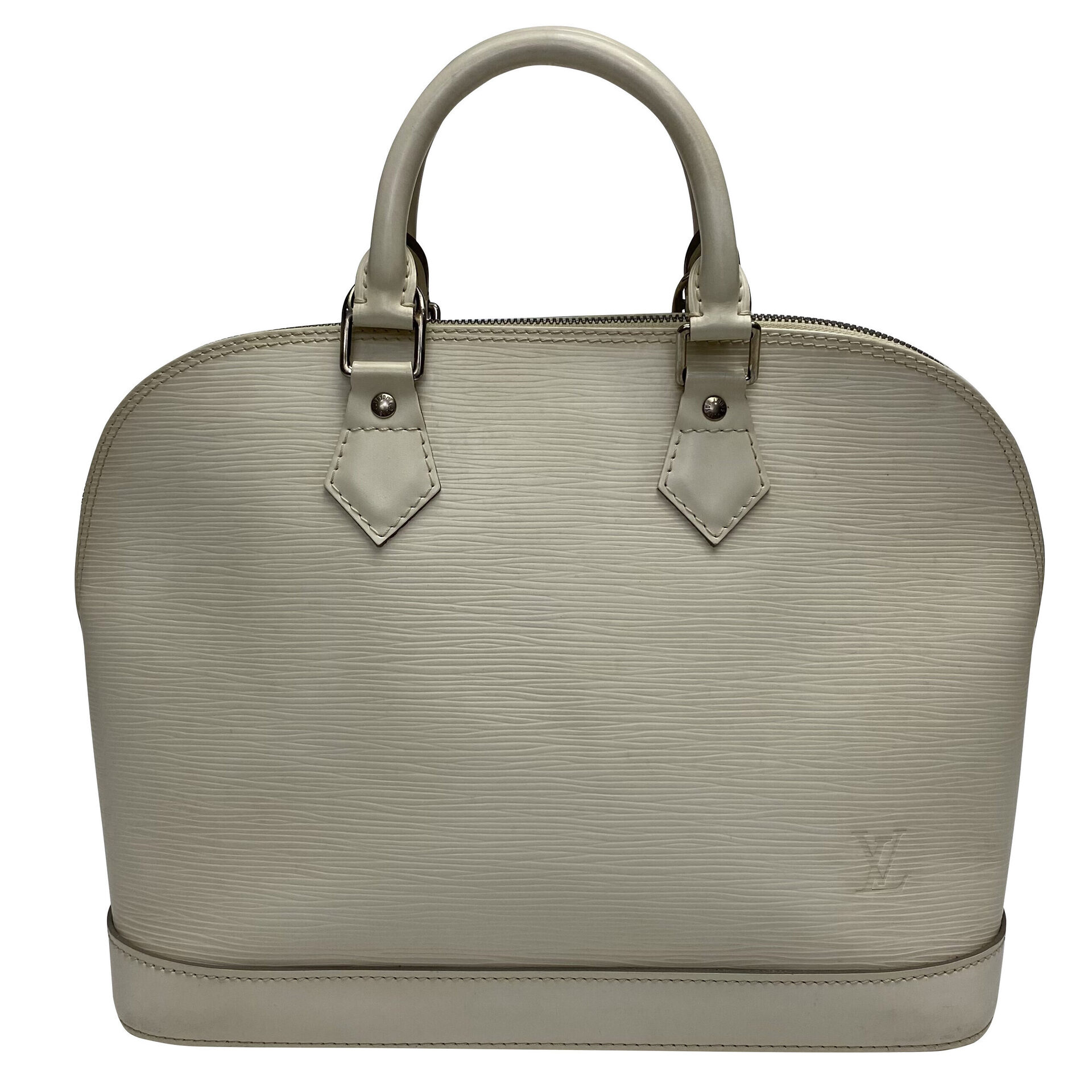 Bolsa Louis Vuitton Alma Couro Epi Off White