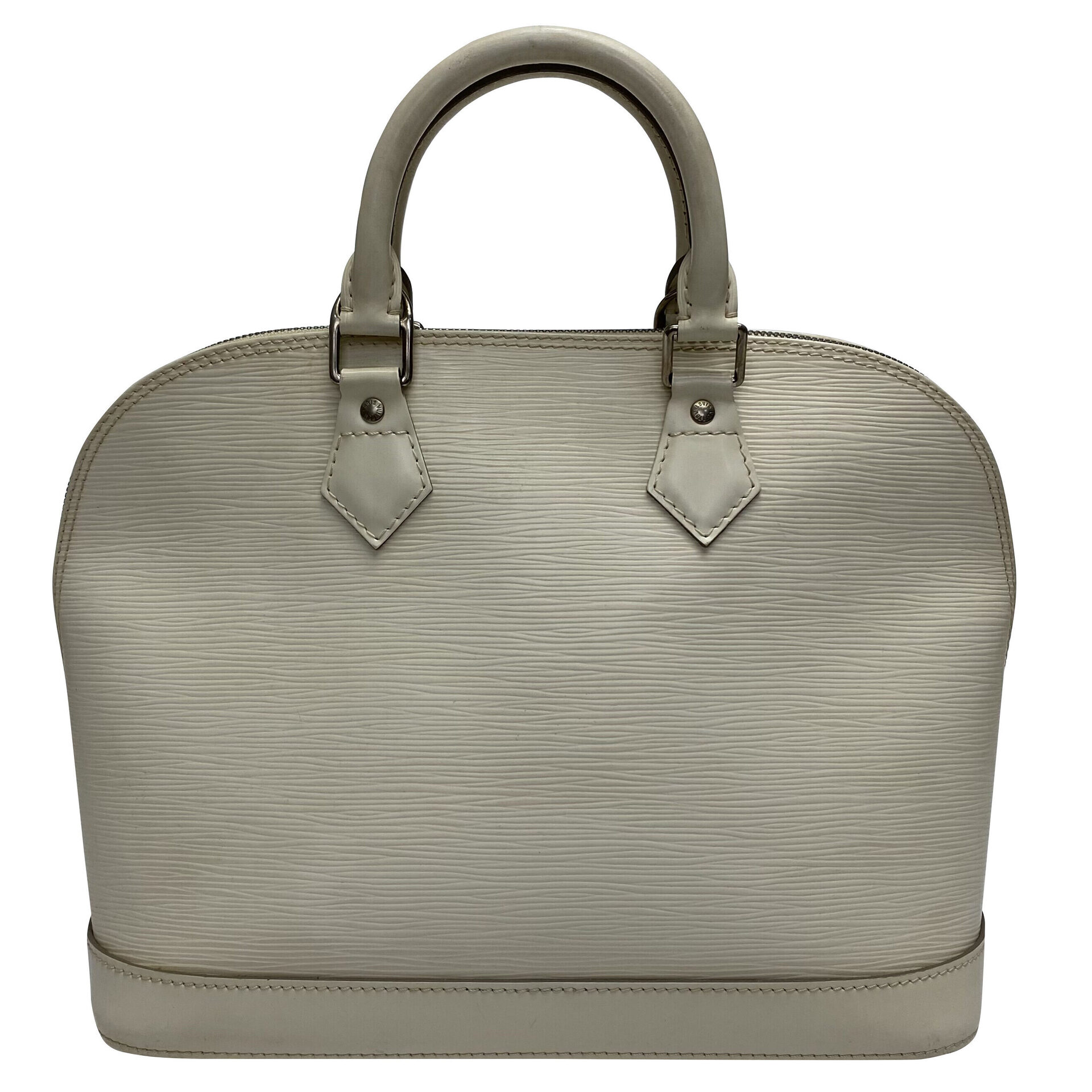 Bolsa Louis Vuitton Alma Couro Epi Off White