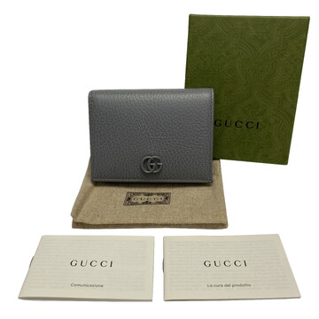 Carteira Gucci GG Cinza
