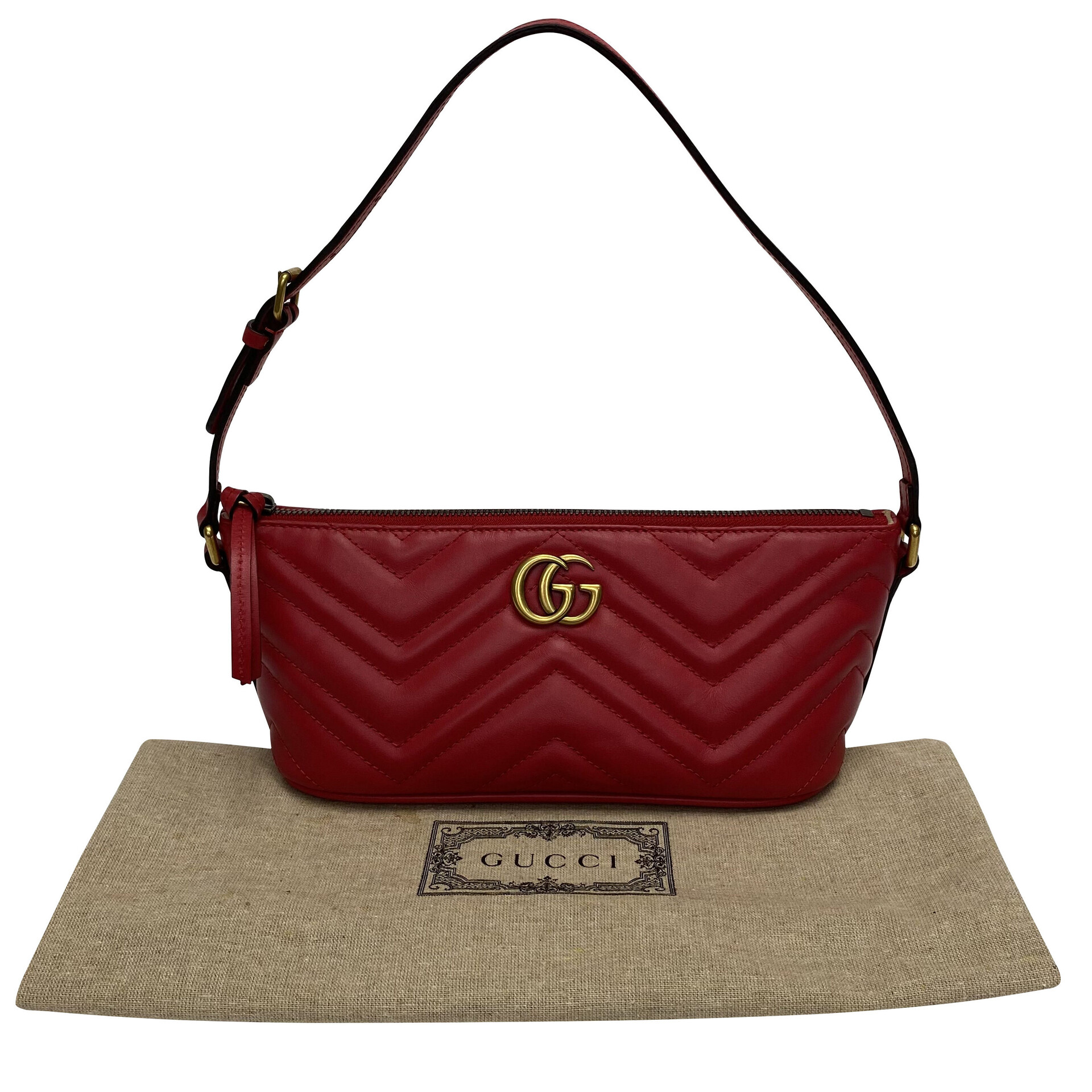 Bolsa Gucci GG Marmont Vermelha
