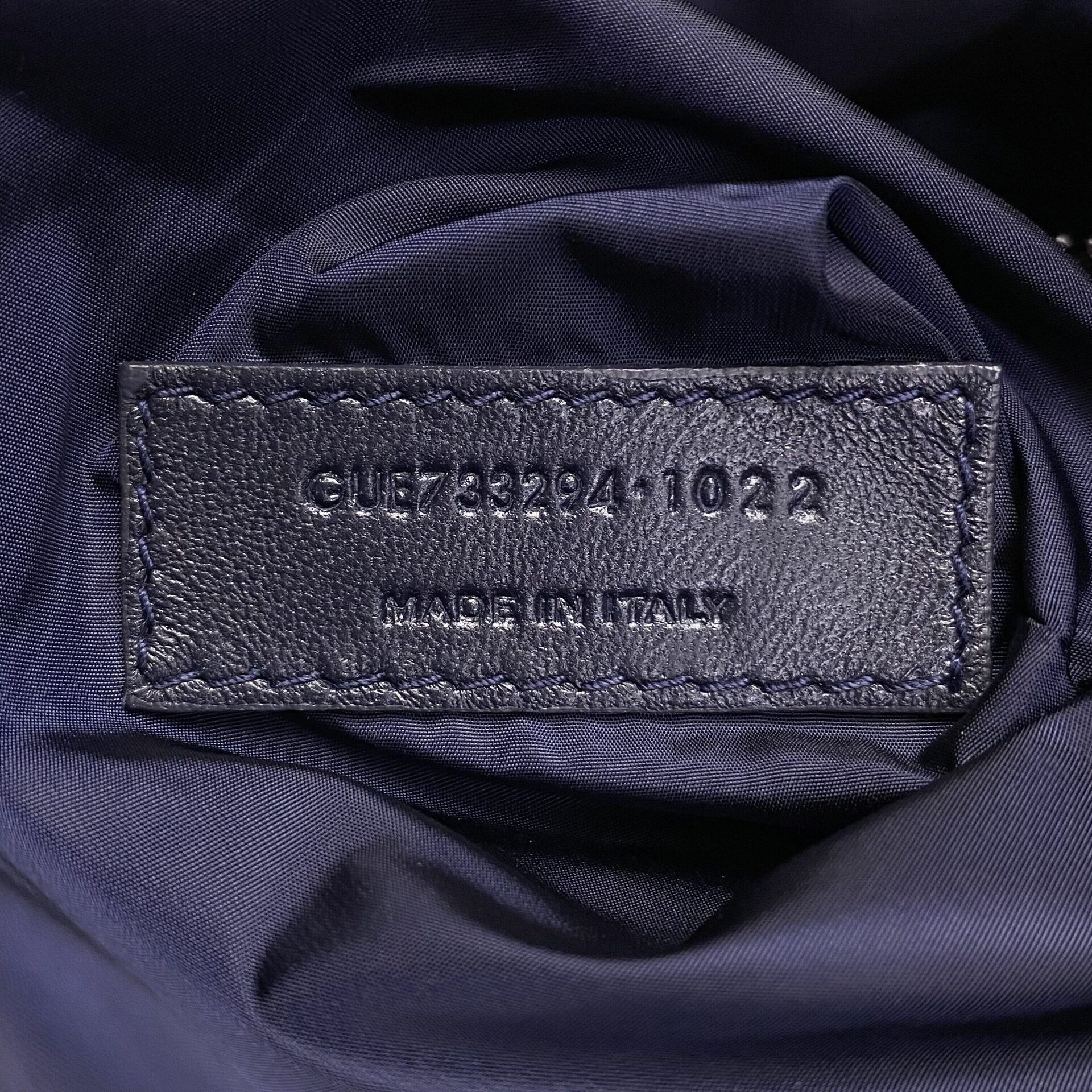 Bolsa Saint Laurent Le 5 à 7 Marinho