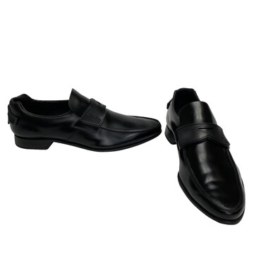 Sapato Prada Couro Preto