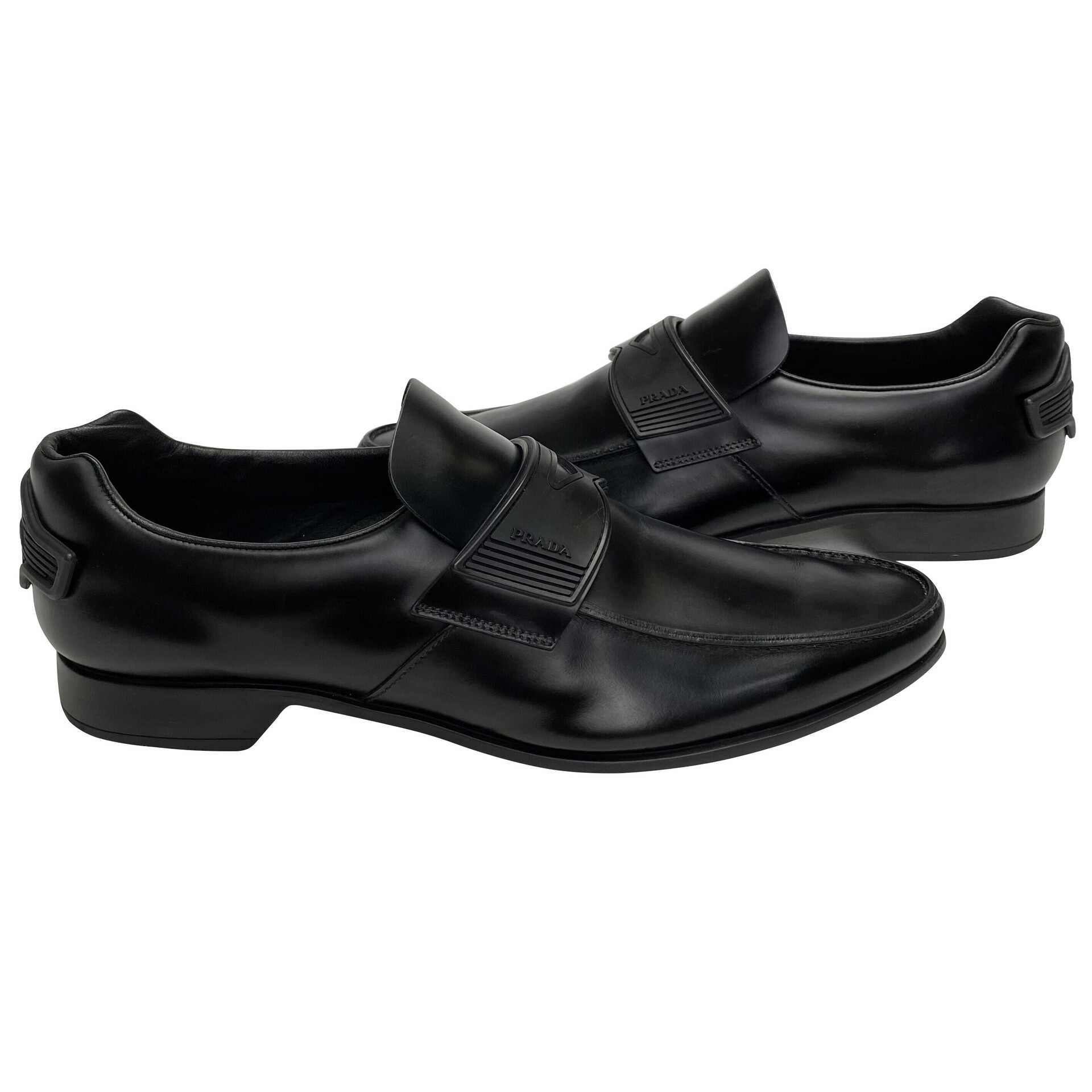 Sapato Prada Couro Preto