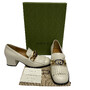 Mocassim Gucci GG Off White