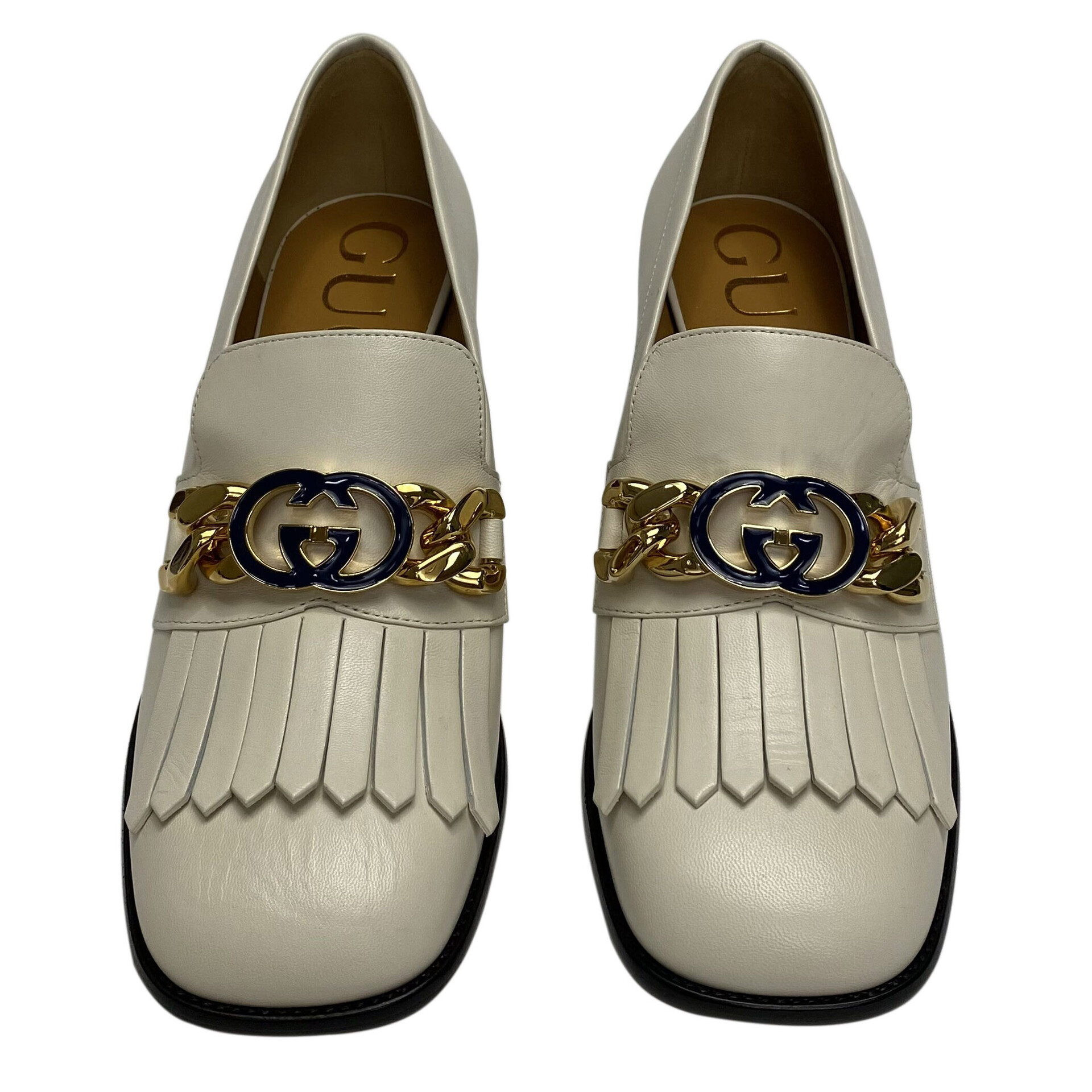 Mocassim Gucci GG Off White